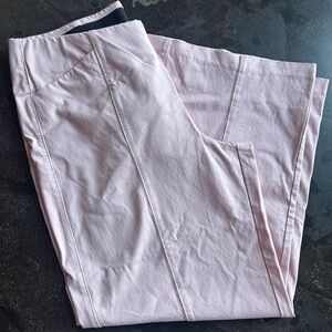 Old Navy Wide Leg/High Rise Light Pink Pull on Pants - Size XL